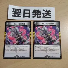 ⒂2枚 カレイコの黒像 シャドウ