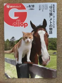 週刊ギャロップ 雑誌　2025年8月10日号　応募券とかはついています
