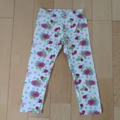 OVS フラワー　水玉模様 スパッツ 　120cm