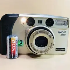 【完動品】GOKO Macromax MAC-10 Z3000 フィルムカメラ Macromax Mac-10 Z3000 – Camera Go Camera