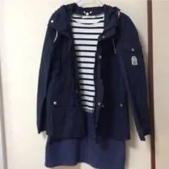 FIDELITY 紺色 ジャンパー マウンテンパーカー