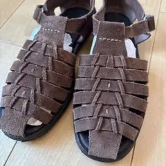 ✨美品✨VANNI ヴァニ レザーグルカサンダル 42 ブラック イタリア製 ✨美品✨VANNI ヴァニ レザーグルカサンダル 42 ブラック