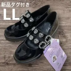 新品　しまむら 眞白ありす コラボ 厚底 ローファー パンプス 地雷系 量産型