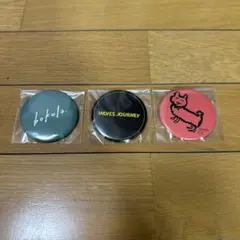 缶バッジ 3個セット bokula. INDIES JOURNEY