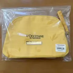 L'Occitane イエローポーチ 中型