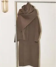 2022AW Todayfull Stole Wool Coat