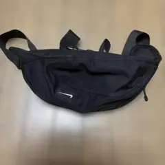 Nike ブラック ウエストバッグ
