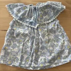 アプレレクール　花柄ブラウス　apres les cours