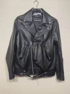 Acne Studios Nate Clean レザー ライダース ジャケット