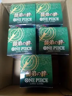 ワンピースカード　師弟の絆　新品未開封　テープ付き　6BOX