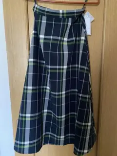 ロペピクニック ロングチェックスカート
