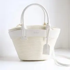【white】Palma Mini Tote Bag / Her lip to