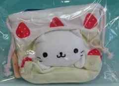 サンエックス ぬいぐるみフェイス巾着 にゃんにゃんにゃんこ 9612014