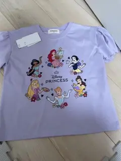 しまむら　ベビー　キッズ　Tシャツ　プリンセス　110 リトシー