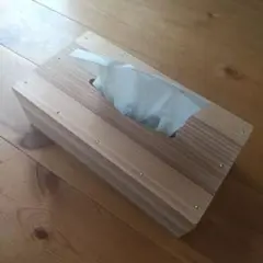 木製ティッシュボックス シンプルデザイン