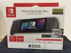 HORI グリップコントローラー Nintendo Switch クリアブラック