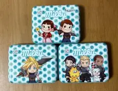 FF7 エバークライシス 不二家 ミルキー缶 3個