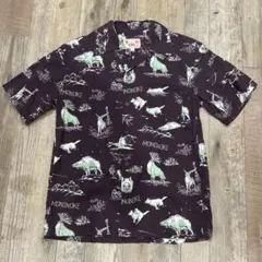 GBLもののけ姫 アロハシャツ 総柄シャツ ジブリ