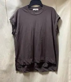 お値下げt.yamai paris ノースリーブTシャツ サイズ1 ブラウン