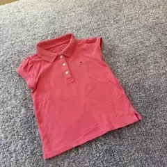 Tommy Hilfiger ピンク ポロシャツ 100サイズ