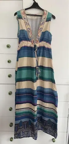 ロングワンピース　インド製
