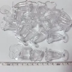 20個 パフェグラス大03 ミニチュア ドールハウス ハンドメイド