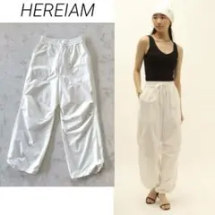 HEREIAM 撥水パラシュートパンツ