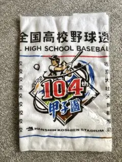 【新品未使用】2022 全国高校野球　グッズ　タオル