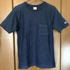 Champion Tシャツ　デニム風