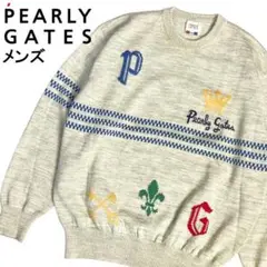 PEARLY GATES パーリーゲイツ ウールニットセーター S
