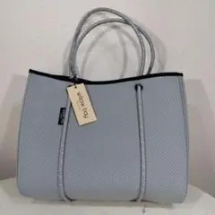 【B品】【Willow Bay/ウィローベイ】トートバッグ　グレー　ポーチ有り