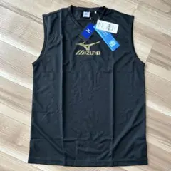 Mizuno ノースリーブ Vネック ブラック XD