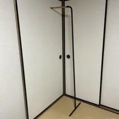 tower 山崎実業 スリムコートハンガー ハンガーラック　ブラック
