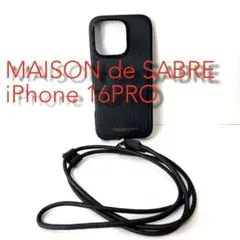スマホケース iPhone 16pro MAISON de SABRE