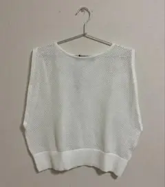 ミズイロインド mizuiro hind メッシュ柄ベスト