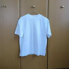 UNIQLO　ユニクロ　エアリズムコットンT　ホワイト 半袖 Tシャツ 　L
