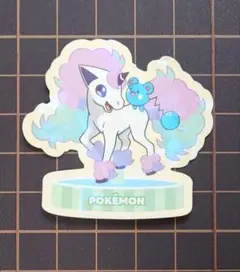 ロッテワールド ポケモン ガチャガチャ シール ステッカー ポニータ ルリリ