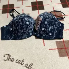 D85 ブラのみ　紺　セクシー系　新品未使用