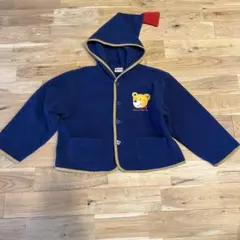 専用 ミキハウス フリース ボア フード付きジャケット
