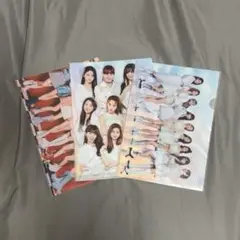 JYP NiziUローソン限定ファイル2020年2種類その他1種類の3枚セット