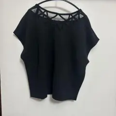 INGNI黒トップス　メッシュデザイン