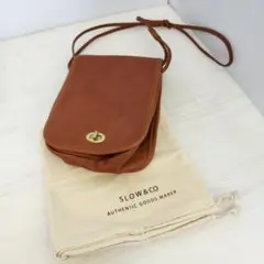SLOW＆CO Flap Shoulder Bag