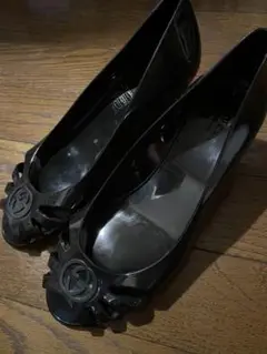 GUCCI ラバー靴 エナメル靴 パンプス 厚底サンダル37 レディース