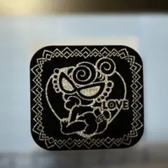 シリコン ワッペン ヒス