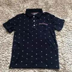 ポロシャツ　ネイビー　150