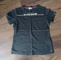 le coq sportif ブラック Tシャツ