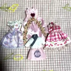 リカちゃん 着せ替え服セット 4点