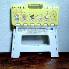 サンリオキャラクターズ 折りたたみスツール2 イエロー 椅子 踏み台　②