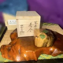 福田慶造作　黒柿　棗　共箱　共布　略歴付　茶道具 2025年最新】棗 黒柿の人気アイテム - メルカリ