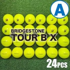 【A10】ブリヂストン TOURB X 黄色 ロストボール 24球